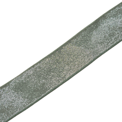 Gummiband glitzernd 40mm mint (fb.76)