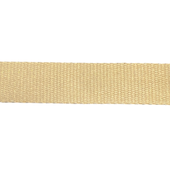 Gurtband 30mm mit Glitzerfäden goldbeige