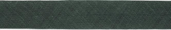 Baumwoll-Schrägband gefalzt 40/20 (Fb. 540 graugrün)