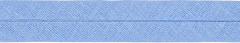 Baumwoll-Schrägband gefalzt 40/20 (Fb. 258 blassblau)