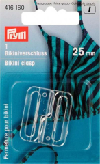Bikiniverschluss 20mm transparent