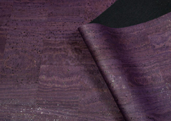 Korkstoff Surface - aubergine -  50x70cm