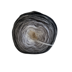 Woolly Hugs BOBBEL cotton 200g  (Fb. 9 - schwarz-weiß)
