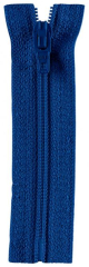 Reißverschluss blau 12cm - nicht teilbar