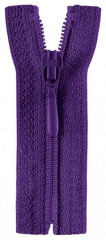 Reißverschluss violett 25cm - nicht teilbar