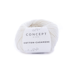 Baumwollgarn Cotton-Cashmere - Fb. 53 - naturweiß