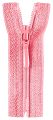 Reißverschluss rosa 25cm - nicht teilbar