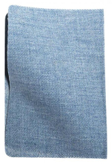 VENO Jeans-Flickstoff 12,5cm x 17 cm - hellblau