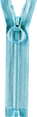 Reißverschluss himmelblau 35cm - teilbar