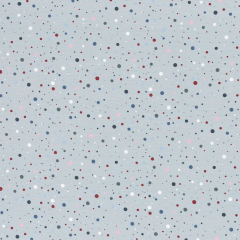 Snowfall by Lycklig Design - Punkte Rot