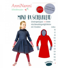 AnniNanni - Papierschnittmuster - Mini- Kuschelkleid - Mädchen