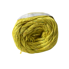 Cotton Silk Tweed - gelbgrün
