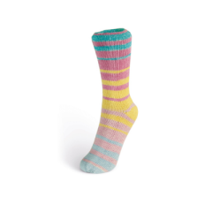 Laines du Nord- Summer Sock (Fb.106-aqua/pink/gelb)