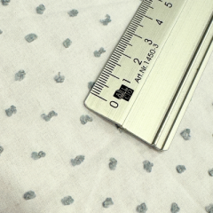 KATIA Fabrics • Plumetti Bicolor - white & grey