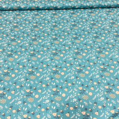 KATIA Fabrics • Poplin - Aladdin Flowers