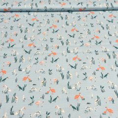 KATIA Fabrics • Salinas Birds Blue