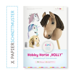 Papierschnittmuster “HOLLY” zum Hobby Horse selber nähen