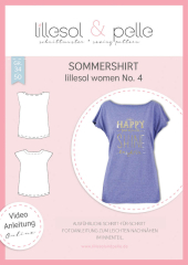 Lillesol & Pelle Papierschnittmuster DAMEN Sommershirt No. 4 • Gr. 34 - 50