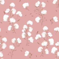 Softshell mit Fleece-Innenseite Blumenmotiv