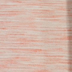 Strickstoff mit erhabenen Streifen rosa