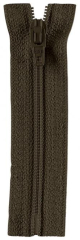 Reißverschluss olive (fb.542) 15cm - nicht teilbar