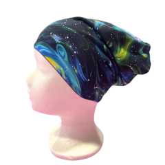 WendeBeanie - Wendemütze Galaxy Gr. XS