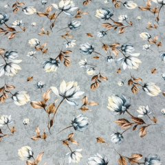 S&W Stoffe - Deko Digitaldruck - Blumen