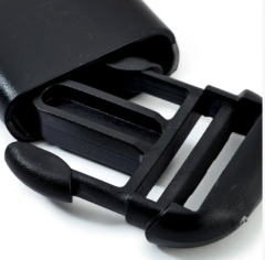 Steckschnalle 30mm schwarz - Kunststoff