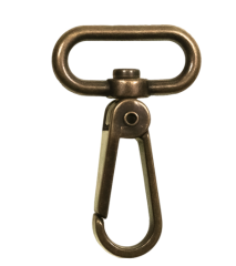 Karabinerhaken 30mm Antik