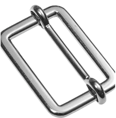 Leiterschnalle 25mm silber