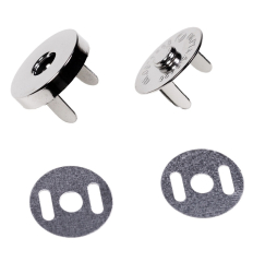 Magnetverschluß - silber - 19mm
