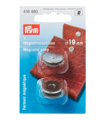 Magnetverschluß - silber - 19mm