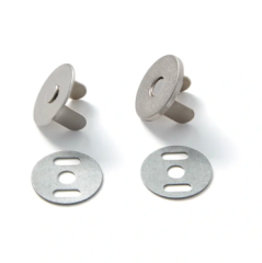 Magnetverschluß - silber - 19mm