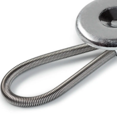 Flexi-Knöpfe mit Schlaufe, 10/15/19mm