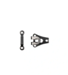 Hosen oder Rockhaken und Stege, 9mm, schwarz
