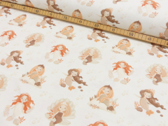S&W Stoffe • Baumwolljersey OCEAN DREAMS - Meerjungsfrau