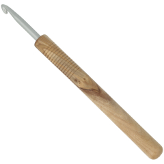 5,00mm Häkelnadel Olivenholz, 15cm