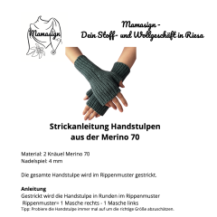 eBooks - Strickanleitung Handstulpen aus der Merino 70