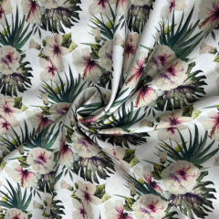 Baumwolle - Hibiskusblüte