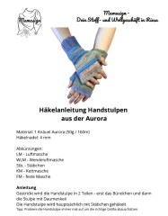 eBooks - Häkelnleitung Handstulpen aus der Aurora