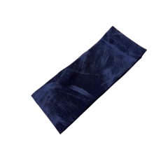breites Haarband blau mit abstrakten Muster - Gr. 1