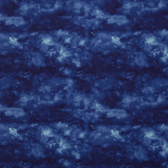 Baumwolljersey - Batik nachtblau
