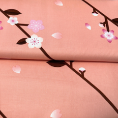 60cm Zuschnitt - Rico Design • Sakura Pfirsich
