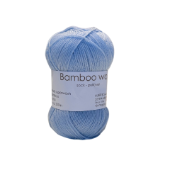 Hjertegarn - Sockenwolle Bamboo wool (Fb.5105 - hellblau)