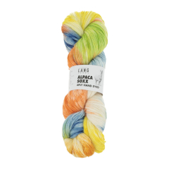 Alpaka Soxx 4-fach - orange/gelb (Fb.03)