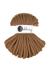 Bobbiny Premium 9 mm Flechtkordeln in Caramel