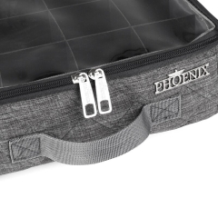 Phönix Garntasche - für 20 Overlockgarne - im Quiltdesign