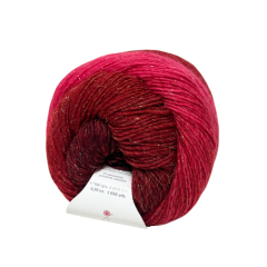 Poema Glitter - Farbverlauf (Fb. 102 - rot)