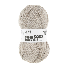 Super Soxx Tweed - 6-fädig - beige