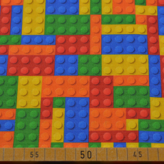 Bausteine - Canvas - bunt